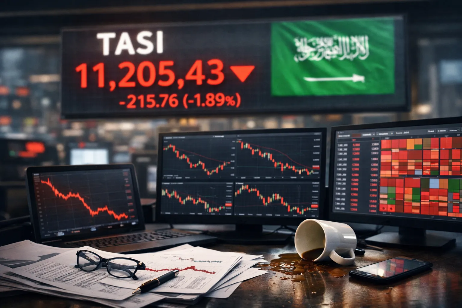 السوق السعودي يواجه جلسة حاسمة وسط تصاعد التوترات وتأثير محتمل على القطاعات الرئيسية